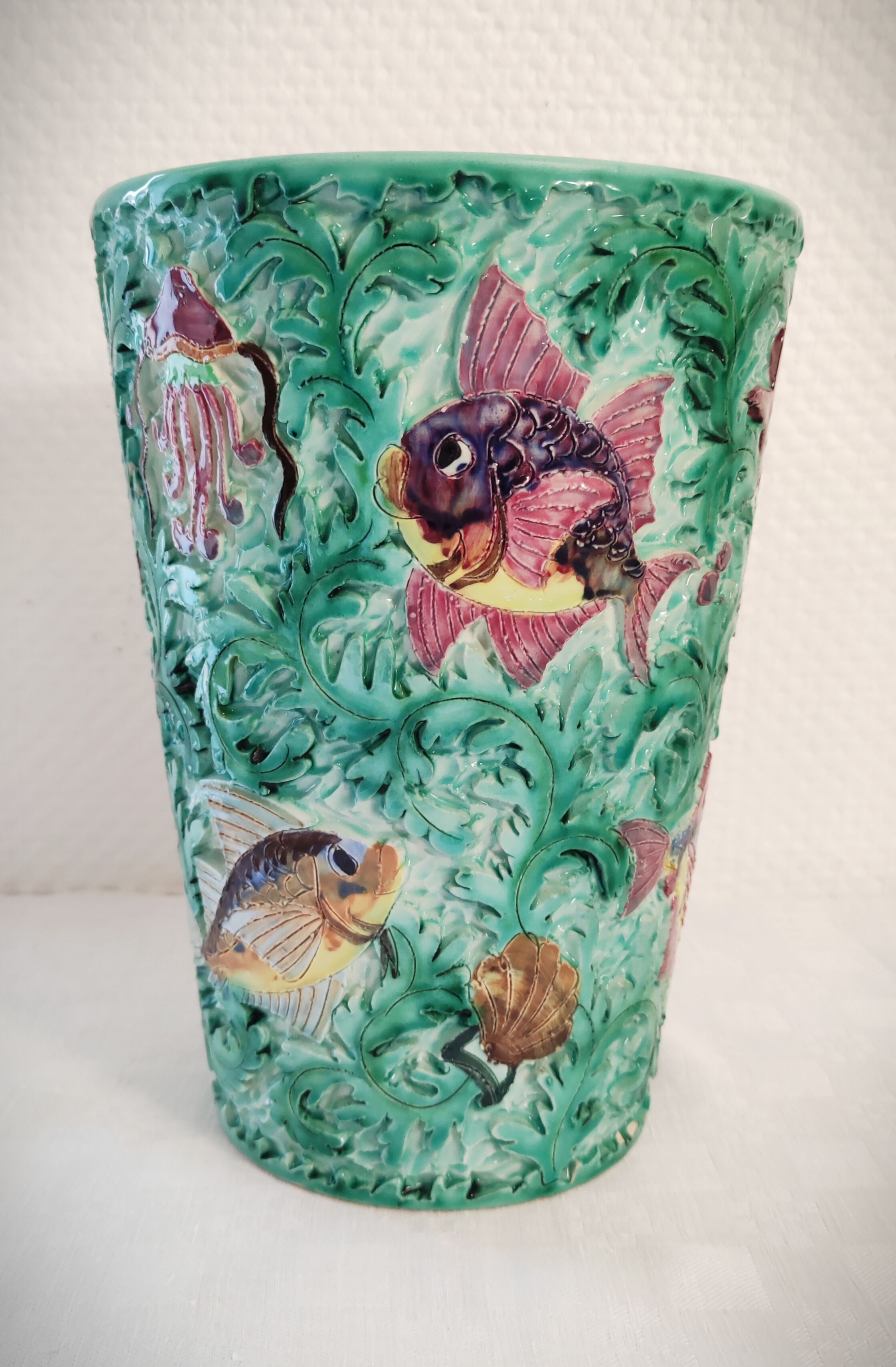 Vase en céramique signé Cérart de Monaco