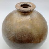 Gold ceramic lamp- Art Deco