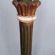 Esapgne ep 1900 ground carved wood lamppost