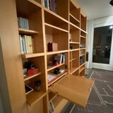 Architect bookcase - beech veneer