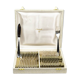 Christofle fish service for 12 — silver-plated metal, OC hallmarks, box