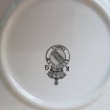 Lunéville tart dish with street lamp decoration