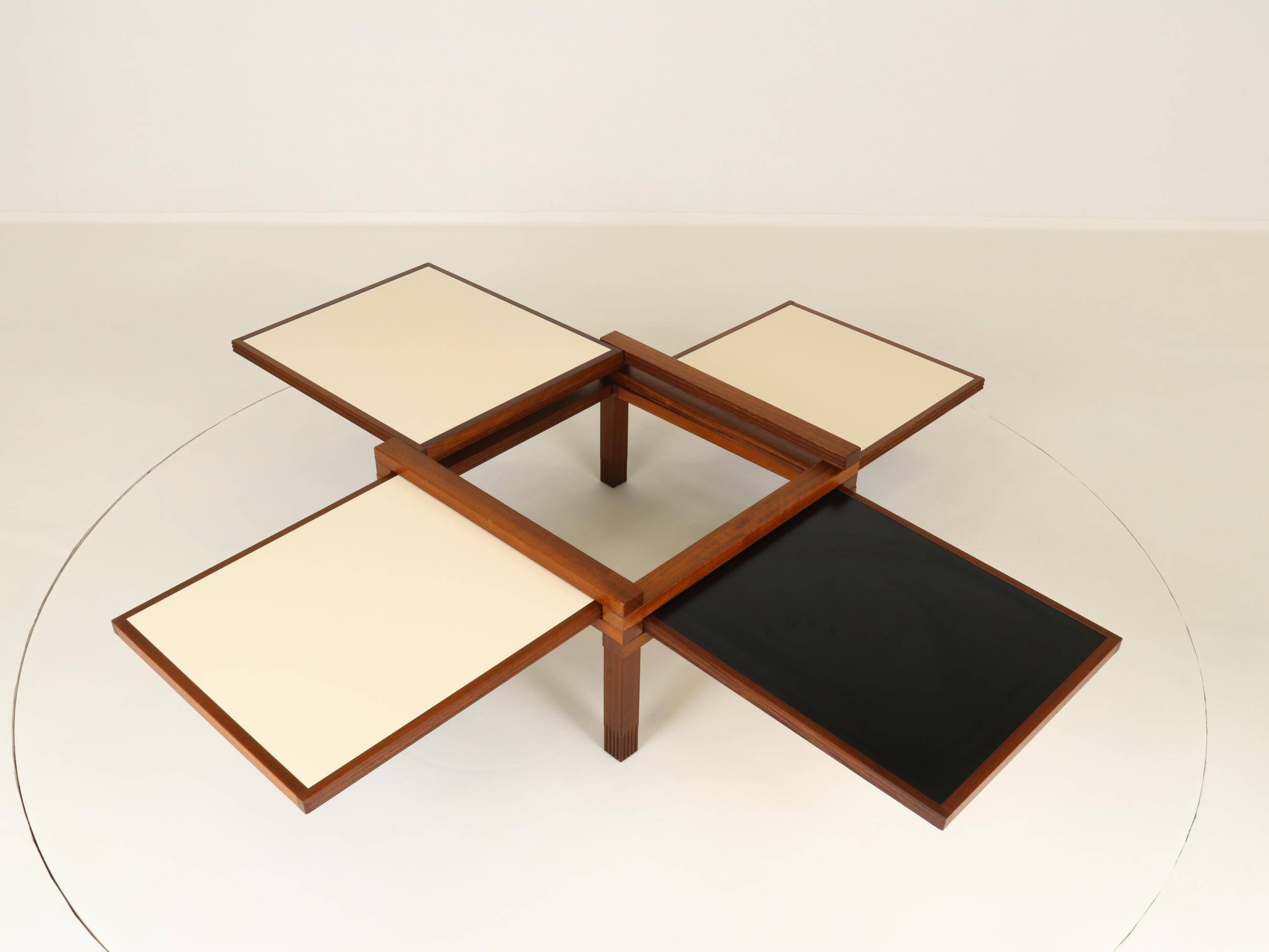 Coffee table model PAR 4 by Bernard Vuarnesson, Italy, 1970s