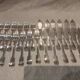 12 fish cutlery sets 24p silver plated metal goldsmith Francia uni-flat