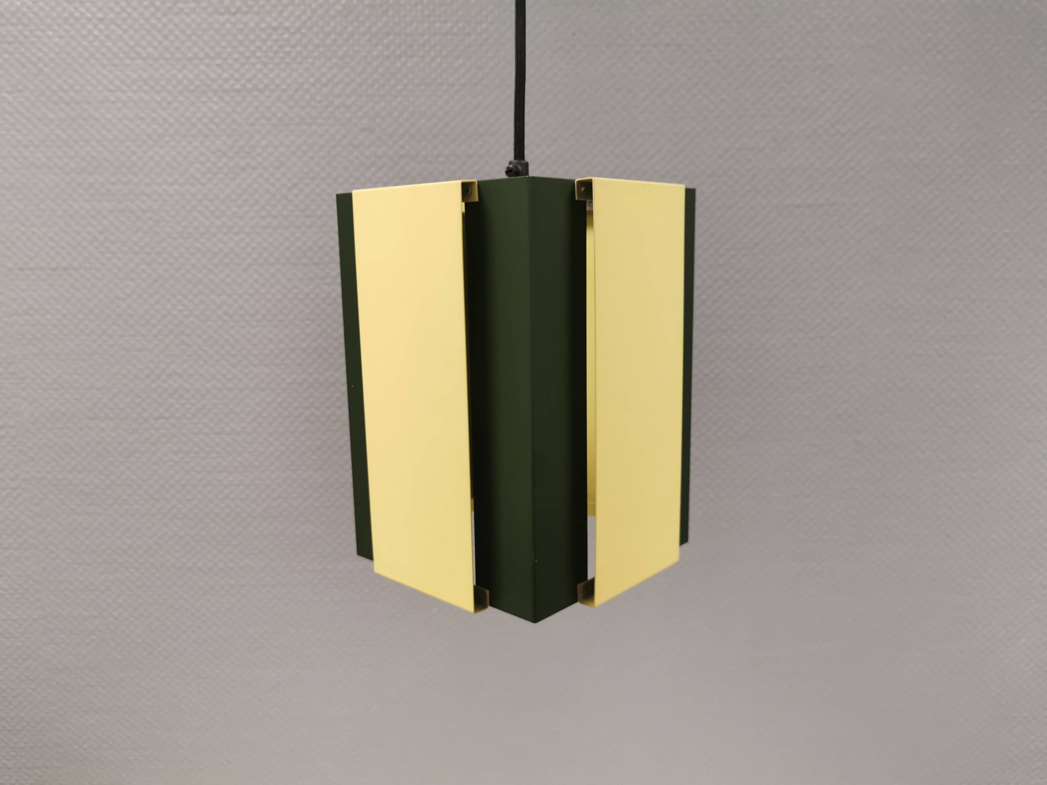 Rare hanging lamp from Nordisk Solar Denmark 1970s.
