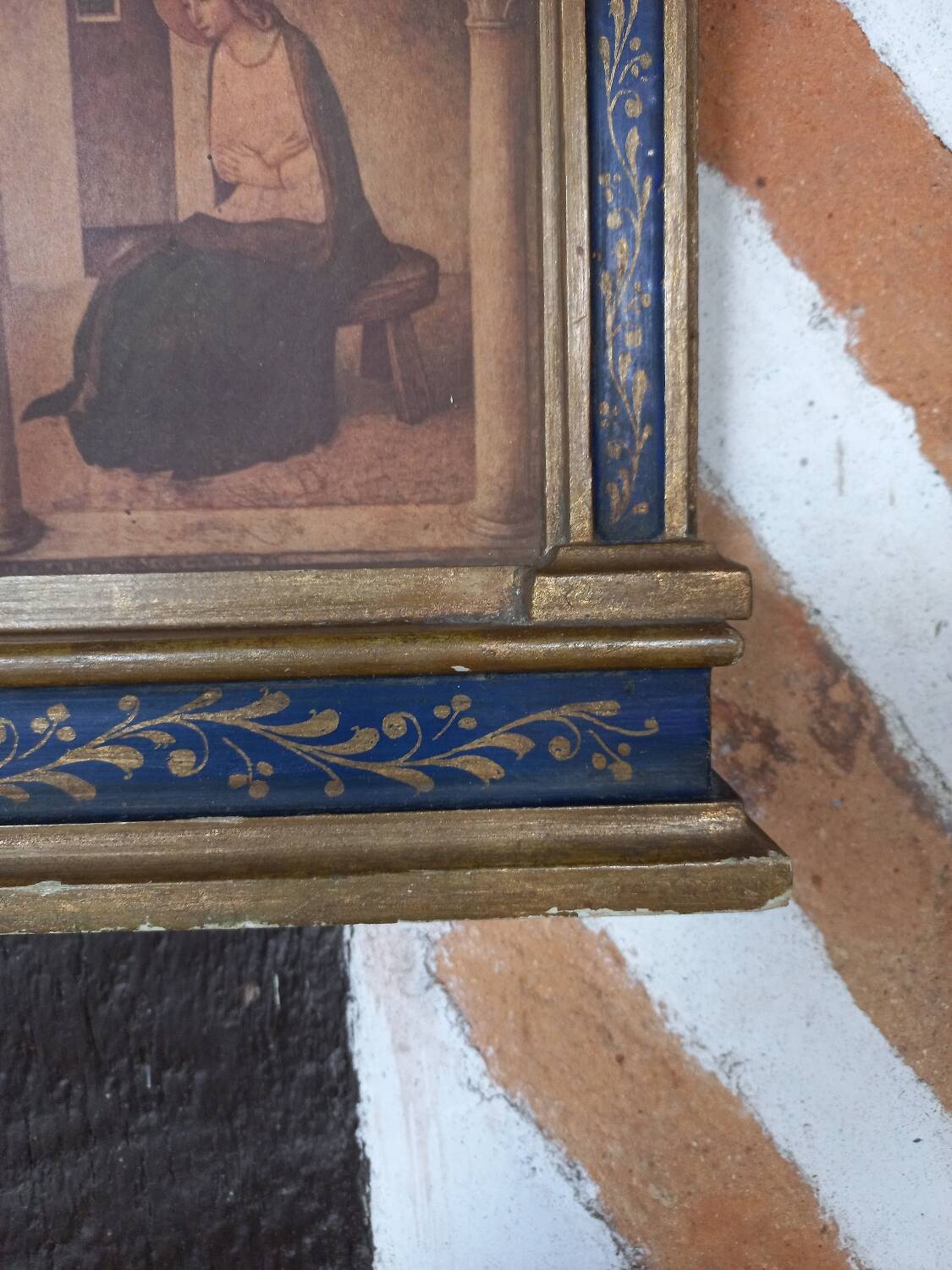 Religious frame painting