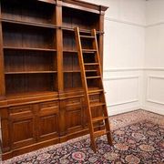 Large classic English Eichholtz bookcase