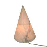 Pegasan S.L. - alabaster - Spain - cone - table lamp - 80's