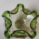 Pocket Video/Bullicante Ashtray Murano. Made of Art Glass. Diameter 19 cm.