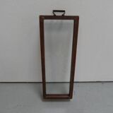 Vintage tray with glass