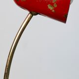Red brass lamp 50's
