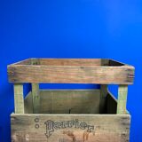 Vintage perrier crate