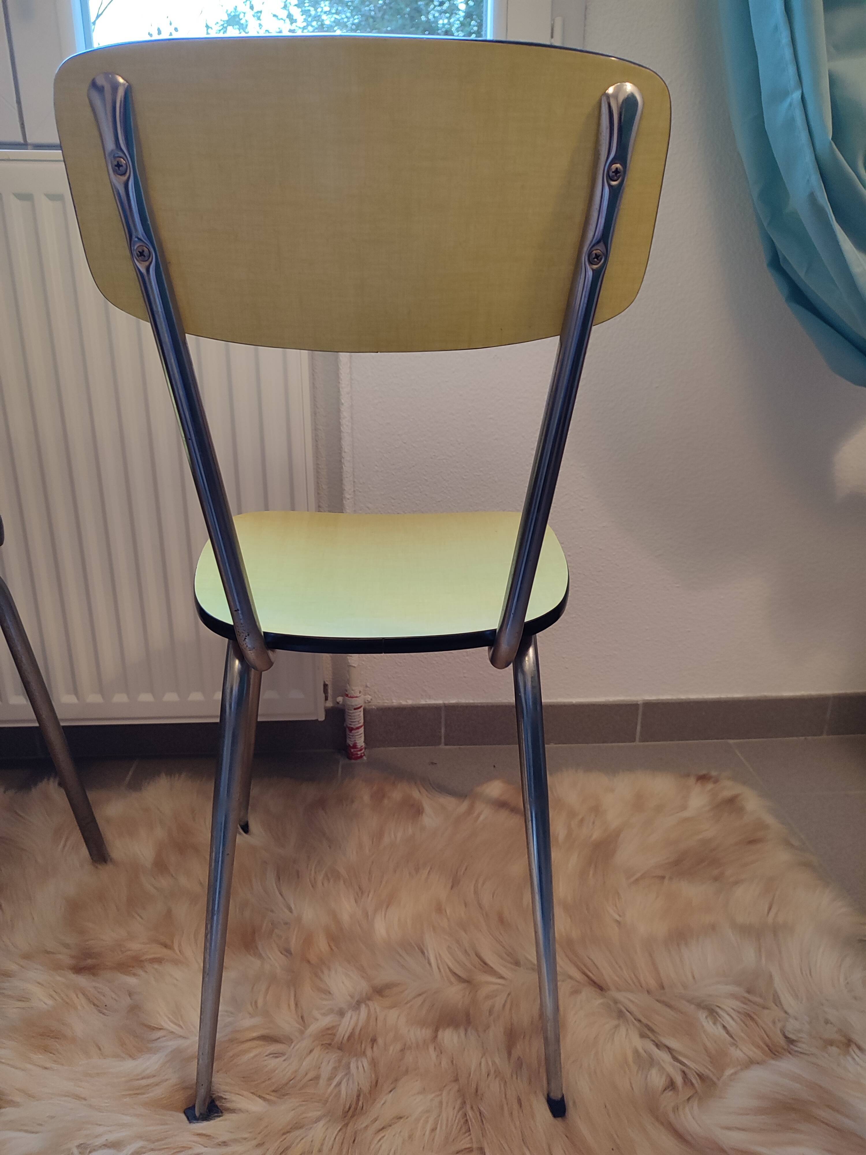 Chaise et tabouret elem en formica