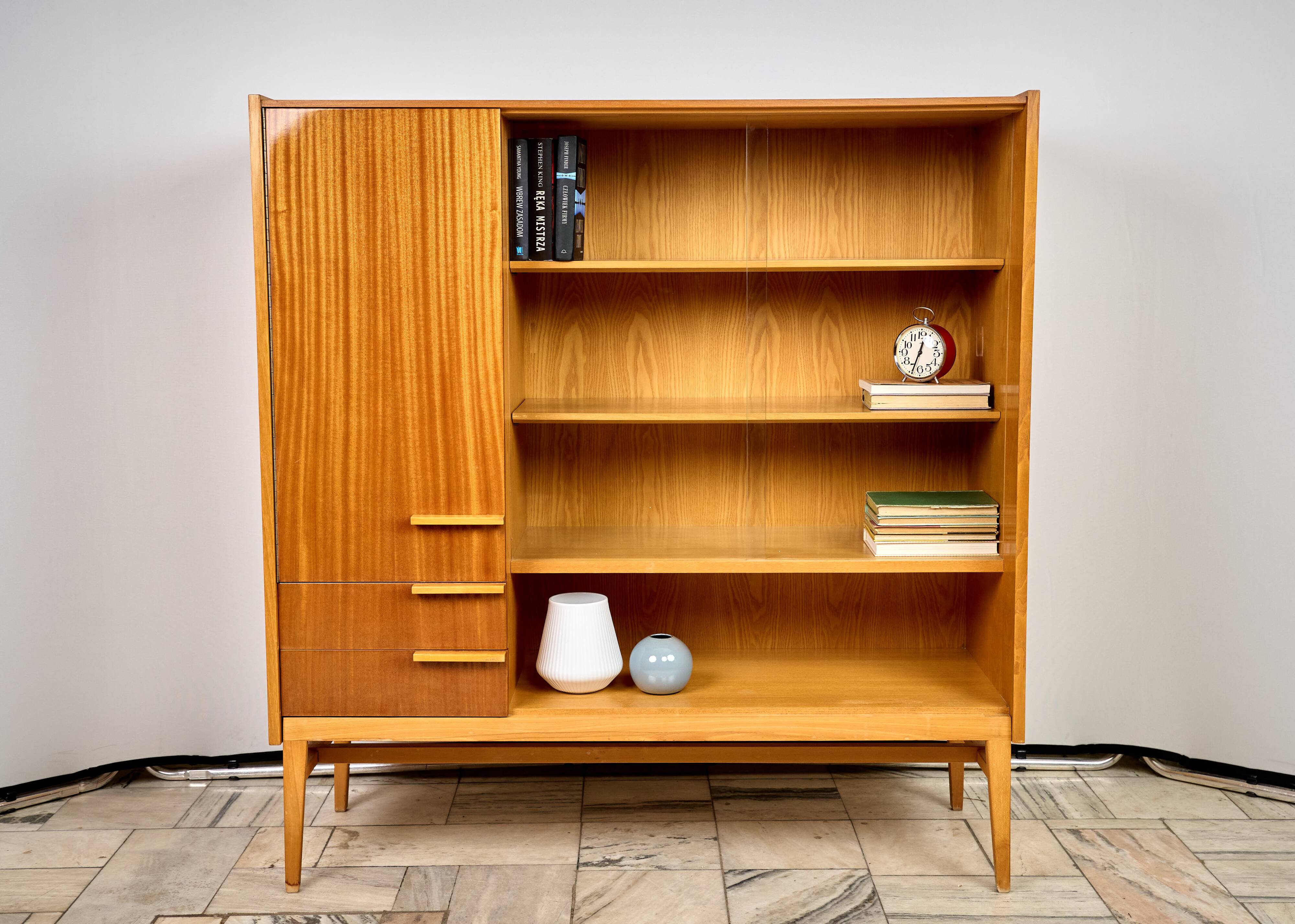 Vintage Display Cabinet by František Mezulánik for Up Závody, 1970s