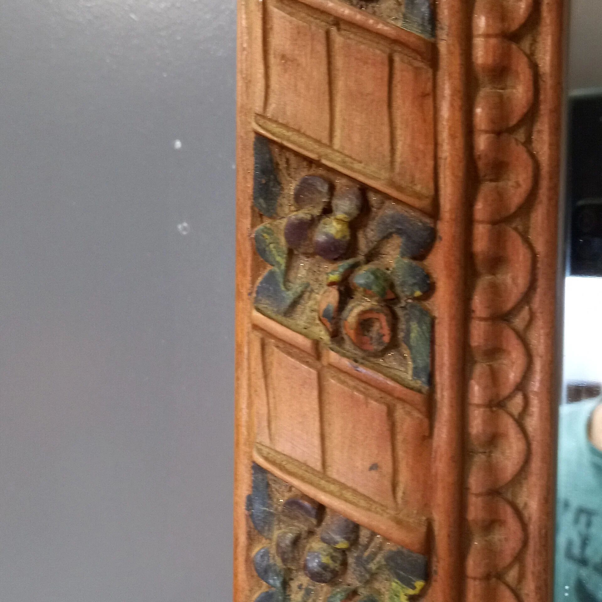 Table console avec miroir