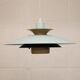 Vintage Jeka Metaltryk Volga Lamp: Fully restored - Danish Modern Design