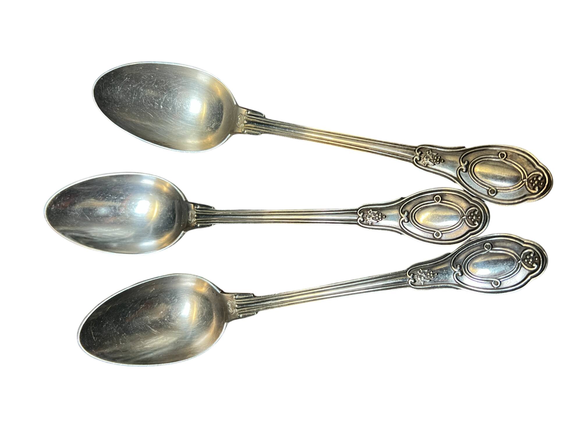 Silver plated cutlery set