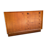 Scandinavian sideboard with 5 vintage drawers