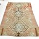 5x7 Brown & Red Turkish Vintage Kilim Rug 148x223Cm SK 35162