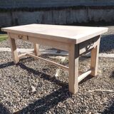Farmhouse table with drawers