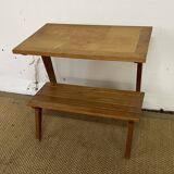 Table desserte /Bout de canapé en bois