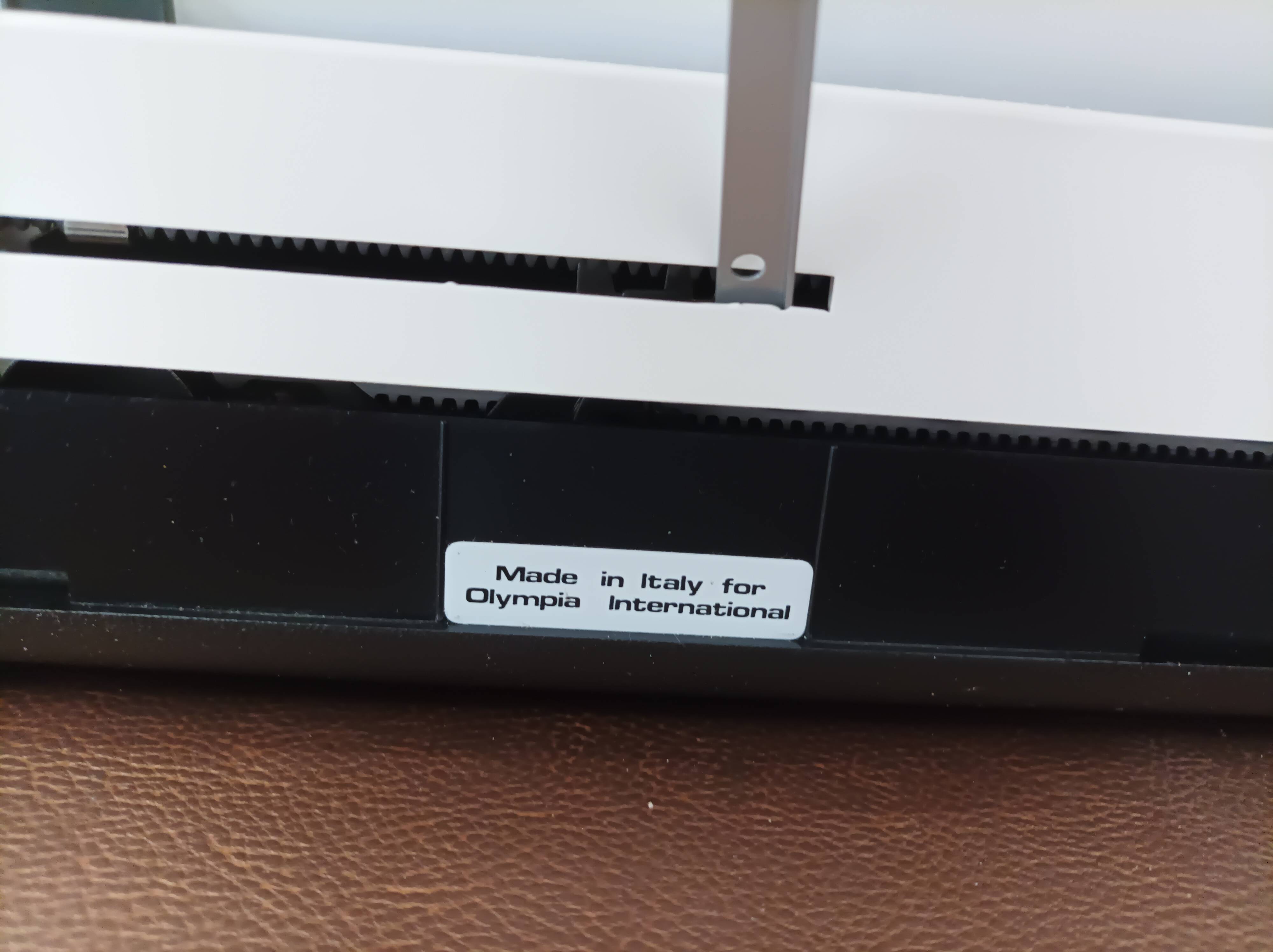 OLYMPIETTE Special typewriter from Olympia