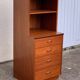 Commode bibliothèque teck scandinave édition Roche Bobois 1960