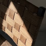 Scandinavian armchair in wood and rope by Axel Larsson, 1950