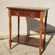 Table d'appoint ancienne console vintage antique marquetée