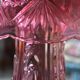 Lampe champignon en rosaline