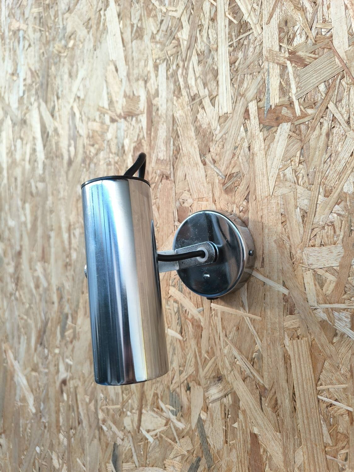 GDR 1970 chrome spotlight wall light