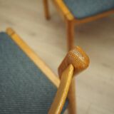 Ensemble de cinq chaises en frêne, design danois, années 1960, designer : Kurt Østervig, éditeur : FDB Møbler