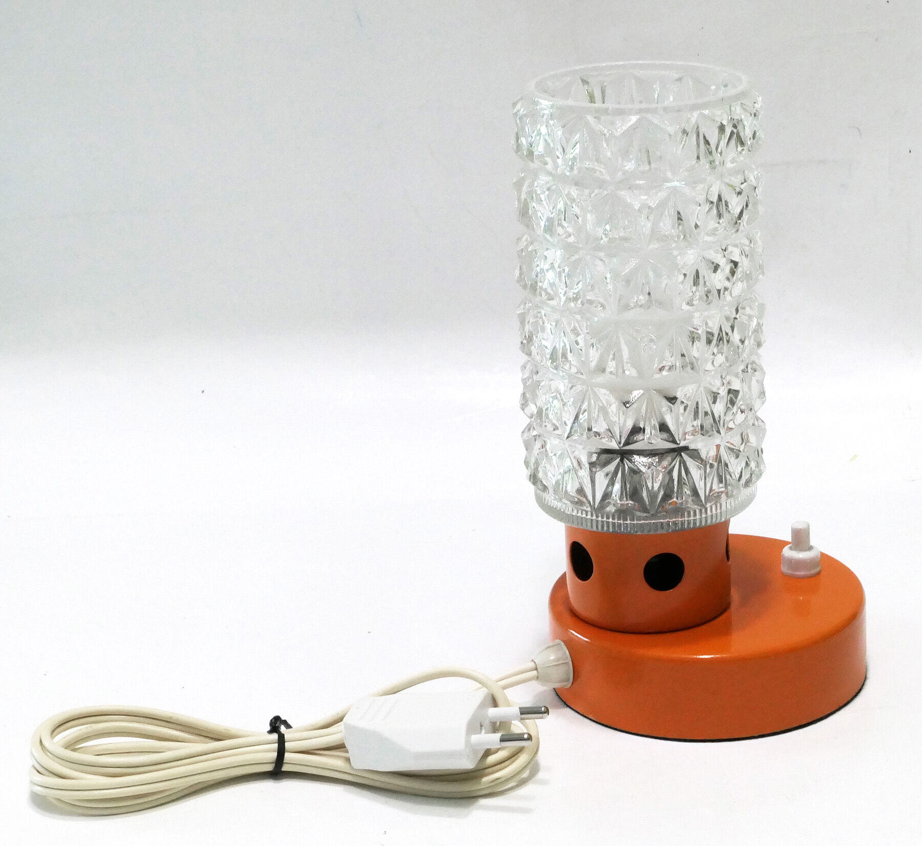 Lampe de table années 1960 orange