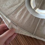 Abat-jour en lin vintage