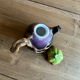 Augergine slip teapot