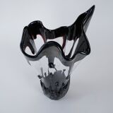 Murano glass vase, Italian design, 1960s, manufactured in Italy