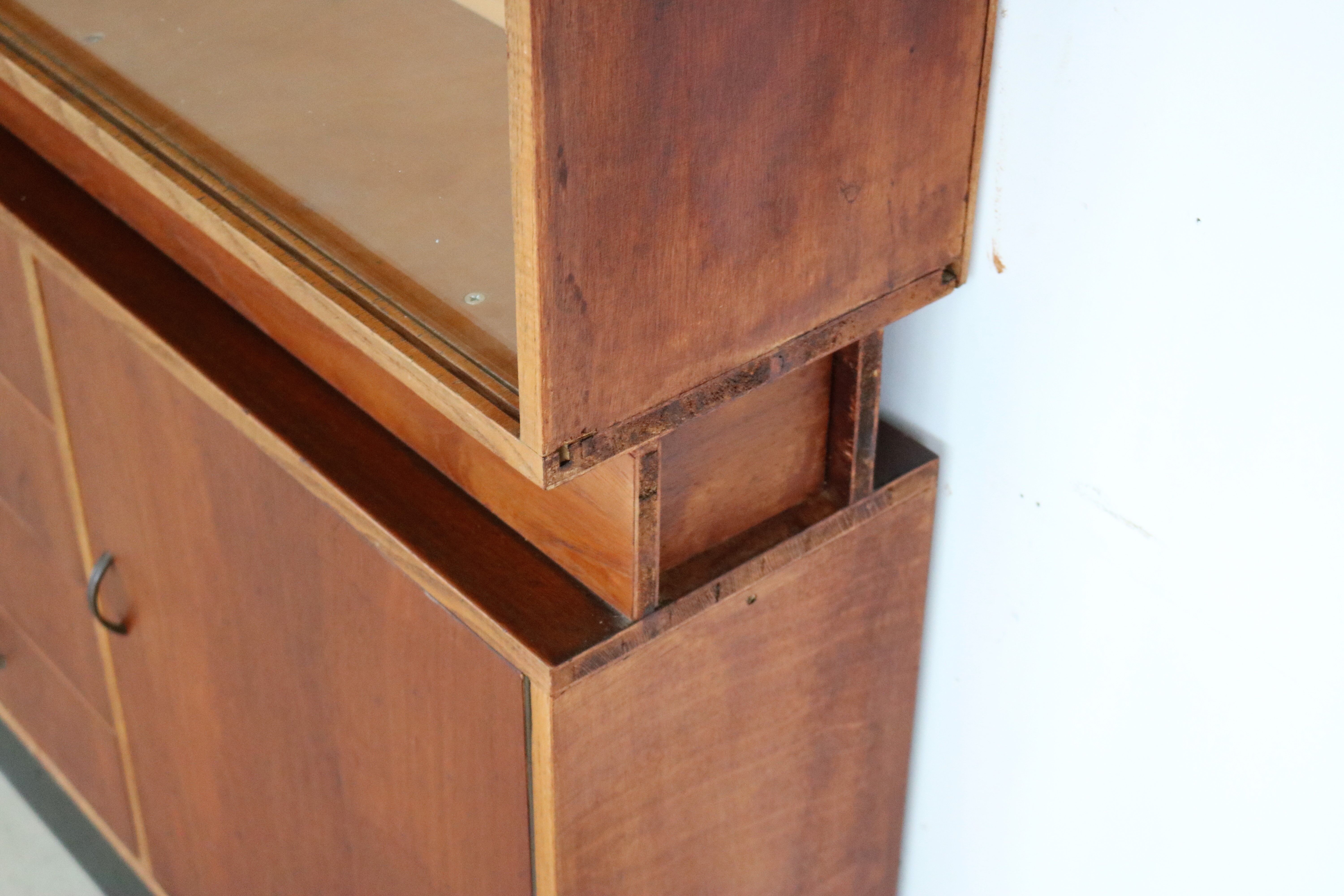 vintage display cabinet