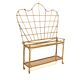 Scandinavian indoor planter in rattan, Sweden, 1960