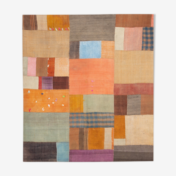 Tapis patchwork 149 x 130 cm
