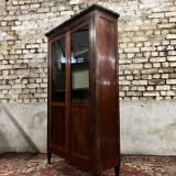 Louis XVI Style Mahogany Showcase XIX Eme Century