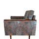 Fauteuils géométriques du milieu du siècle avec motif ethnique, Europe, années 1970