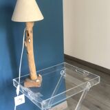 Plexiglass side table / server
