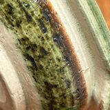 Studio pottery ashtray from mid-century German, 1960s.