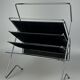 1960s/1970s Newspaper Holder Metal Plastic Space Age Mid Century