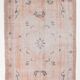 6x10 Soft Vintage Rug, Geometric Style Wool Vintage Rug, 175x304 Cm