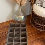 Old wooden bottle locker