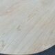 Table scandinave ovale extensible Baumann décapée en teck brut 240cm 1960