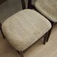 Ensemble de six chaises, design danois, années 1960, fabriquées au Danemark.