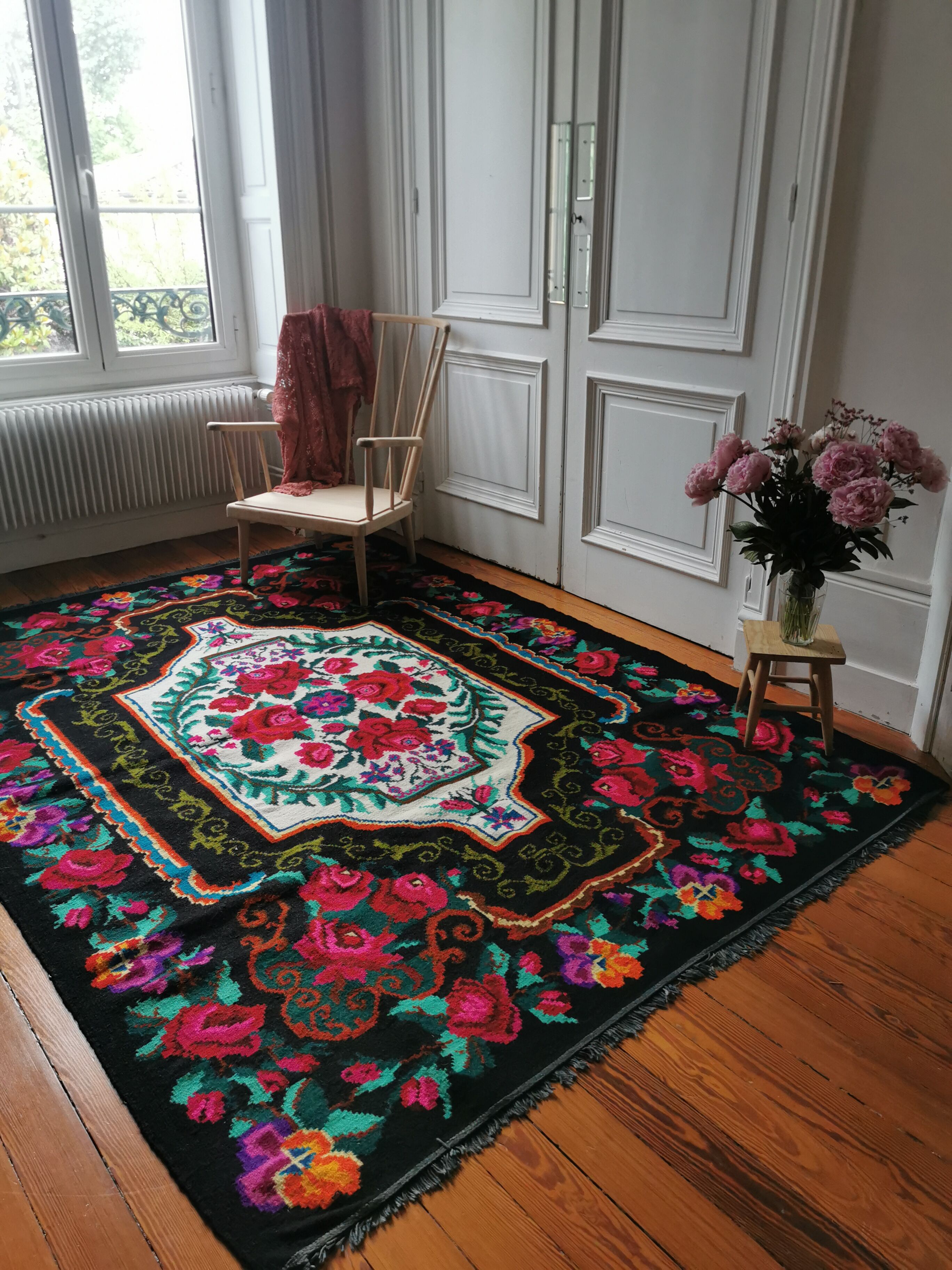 Moldovan kilim carpet