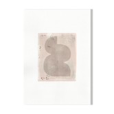 Peinture sur papier, abstraite signée Eawy